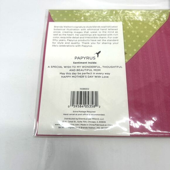 Lot of 5 Papyrus Mother's Day Cards, for Mom, Mommy to be, New Mom 3d new - Picture 11 of 13